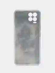 Песочный хаки силиконовый чехол на Oppo Realme 8/8 Pro / Оппо Реалми 8/8 Про прозрачный, с рисунком