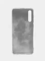 Песочный хаки силиконовый чехол на Samsung Galaxy A50/A30s / Самсунг А50/А30s прозрачный, с рисунком