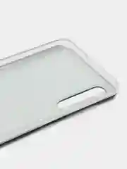 Приглушённый хаки силиконовый чехол на Samsung Galaxy A50/A30s / Самсунг А50/А30s прозрачный, с рисунком