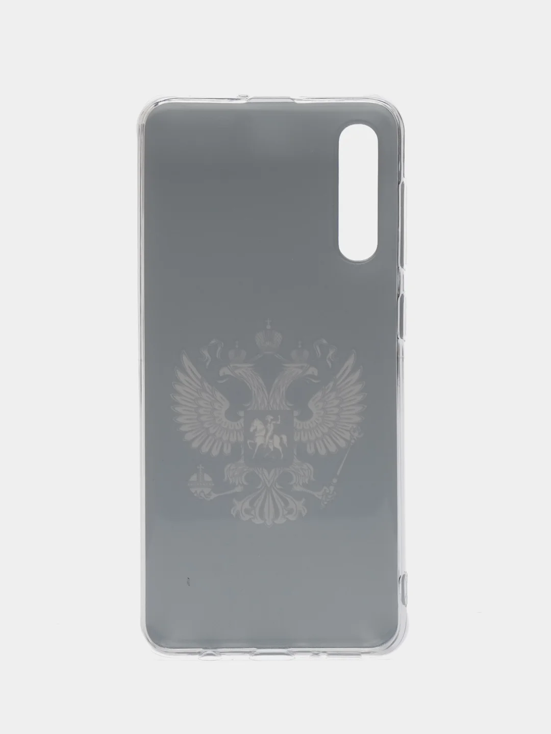 Приглушённый хаки силиконовый чехол на Samsung Galaxy A50/A30s / Самсунг А50/А30s прозрачный, с рисунком