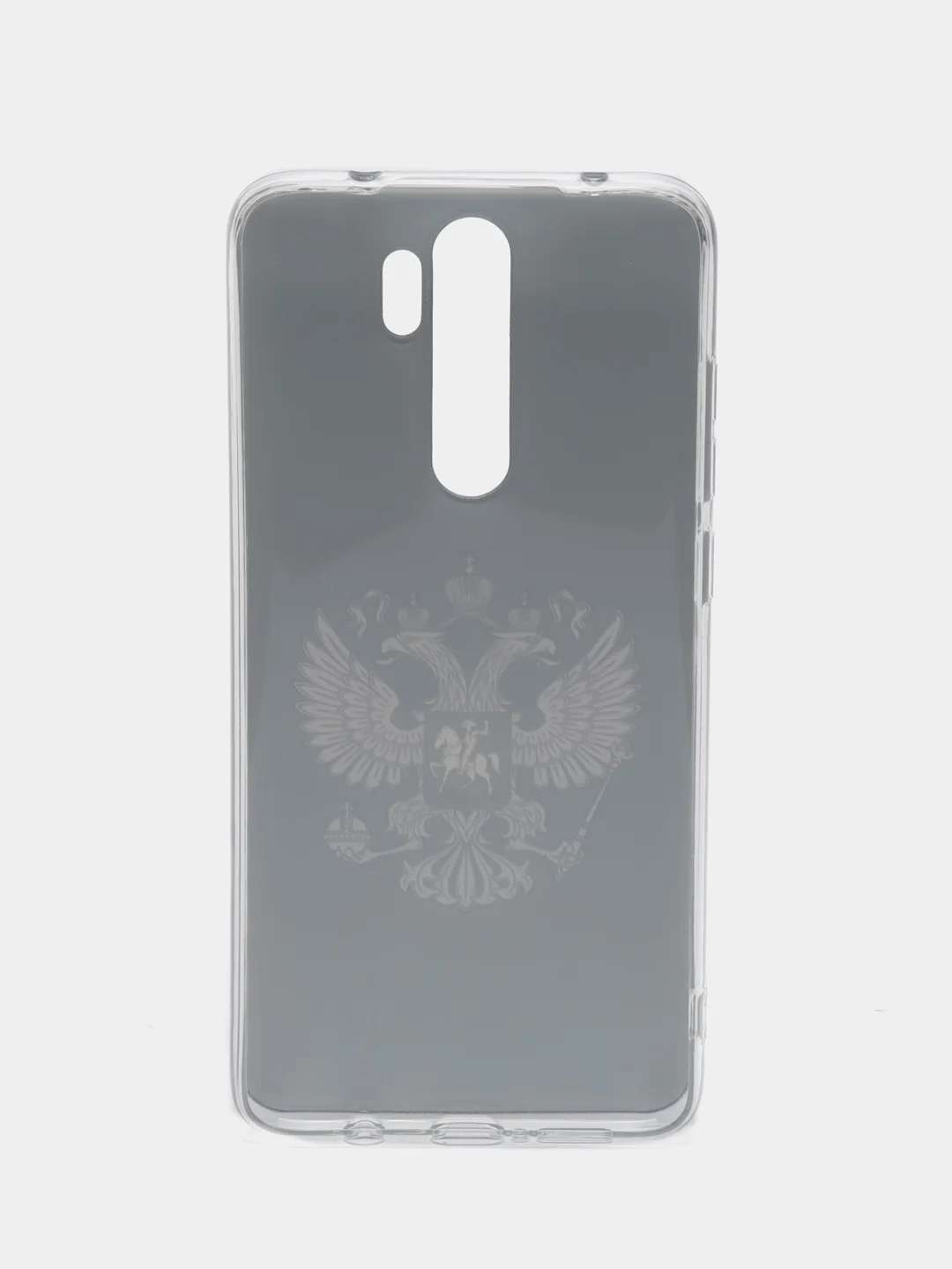 Приглушённый хаки силиконовый чехол на Xiaomi Redmi Note 8 Pro / Сяоми Редми Нот 8 Про прозрачный с рисунком
