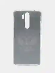 Приглушённый хаки силиконовый чехол на Xiaomi Redmi Note 8 Pro / Сяоми Редми Нот 8 Про прозрачный с рисунком