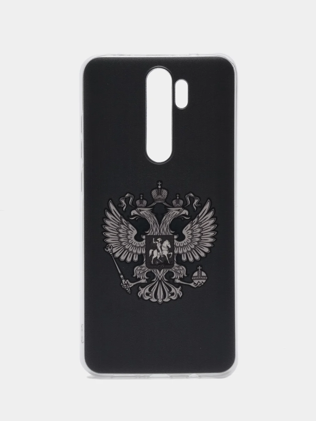 Приглушённый хаки силиконовый чехол на Xiaomi Redmi Note 8 Pro / Сяоми Редми Нот 8 Про прозрачный с рисунком