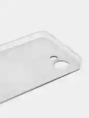 Бронзовый силиконовый чехол на Realme C30 / Реалми С30 прозрачный, с рисунком, защита камеры