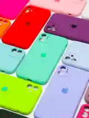 Чехол iPhone, Айфон 11, 12, 12 Pro, 13, 13 Pro, 13 Pro Max силиконовый с защитой камеры