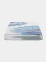 Лазурный силиконовый чехол на Oppo Realme 8/8 Pro / Оппо Реалми 8/8 Про прозрачный, с рисунком