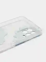 Лазурный силиконовый чехол на Oppo Realme 8/8 Pro / Оппо Реалми 8/8 Про прозрачный, с рисунком