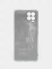 Оливковый силиконовый чехол на Oppo Realme 8/8 Pro / Оппо Реалми 8/8 Про прозрачный, с рисунком