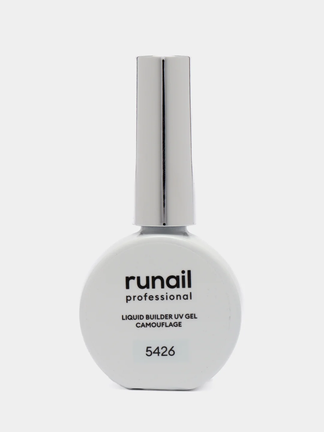 Хаки уф гель для наращивания/Цветной жидкий уф гель/Гель лак Runail Professional, 15 мл