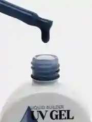 Морской уф гель для наращивания/Цветной жидкий уф гель/Гель лак Runail Professional, 15 мл