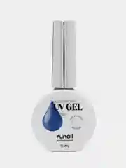 Морской уф гель для наращивания/Цветной жидкий уф гель/Гель лак Runail Professional, 15 мл