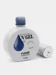 Морской уф гель для наращивания/Цветной жидкий уф гель/Гель лак Runail Professional, 15 мл