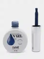 Морской уф гель для наращивания/Цветной жидкий уф гель/Гель лак Runail Professional, 15 мл