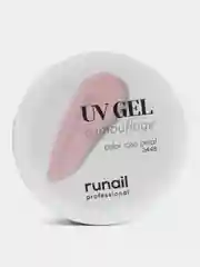 Пудровый гель для наращивания/Камуфлирующий УФ-гель Runail Professional