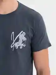 Серый футболка мужская