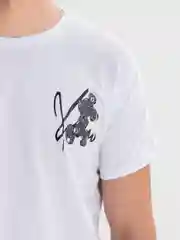 Белый футболка мужская