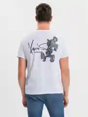 Белый футболка мужская