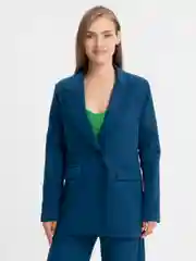 Морской костюм BLAZER классический, с прямыми брюками, женский