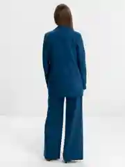 Морской костюм BLAZER классический, с прямыми брюками, женский