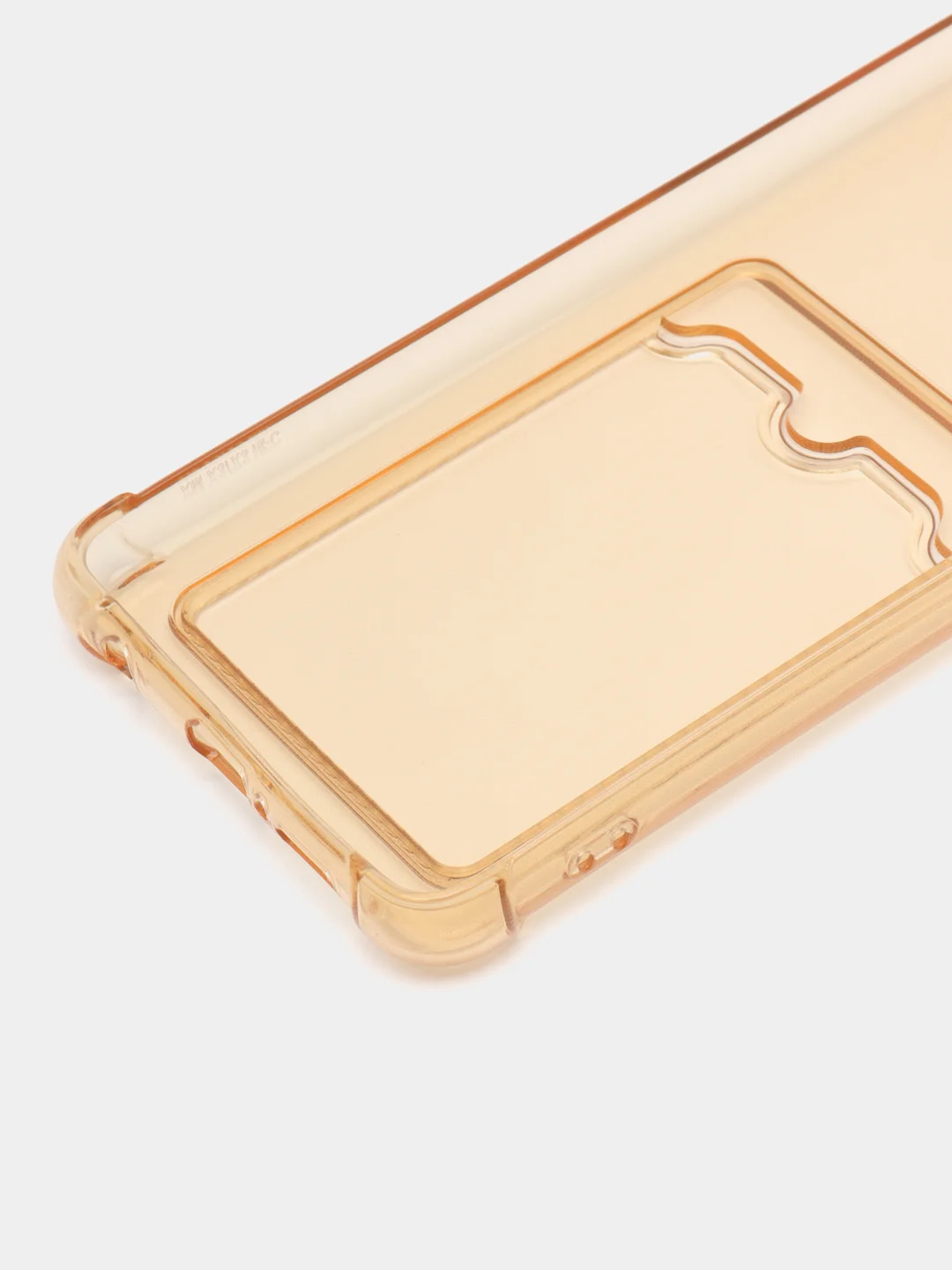Бежевый чехол для Xiaomi Poco X3, Poco X3 NFS, Poco X3 Pro (Сяоми Поко Х3, Поко Х3 Про) прозрачный
