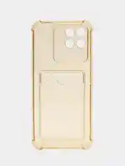 Бежевый силиконовый чехол для Infinix Smart 6 HD (Инфиникс Смарт 6 ХД)
