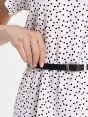Белый платье женское, офисное, школьное
