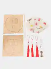 Багровый diy Лампа-конструктор