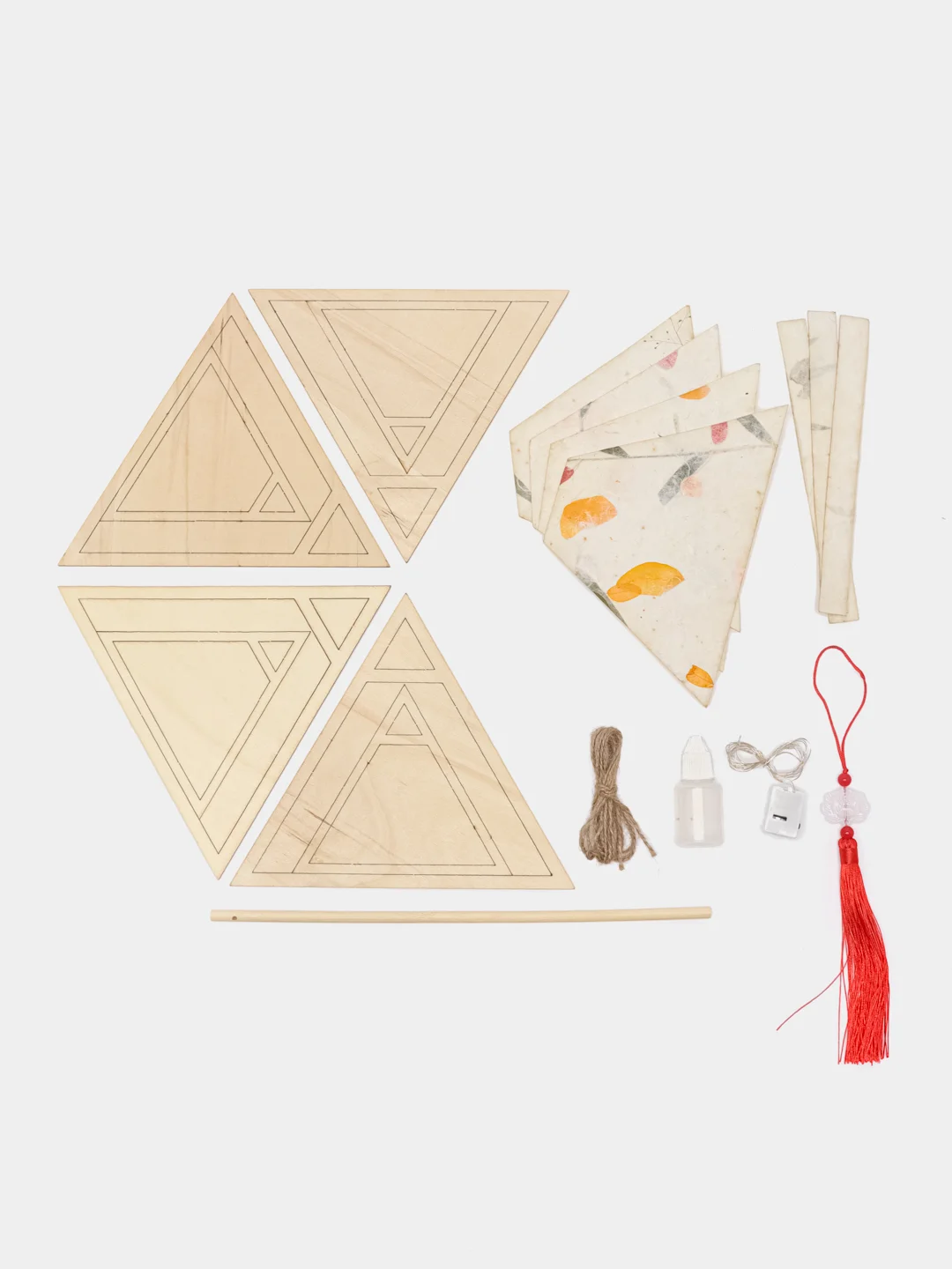 Белый diy Лампа-конструктор