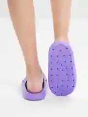 Сиреневый шлепанцы