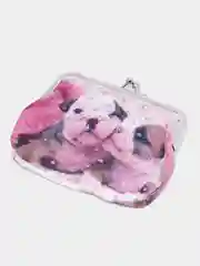 Розовый кошельки