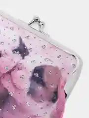 Розовый кошельки