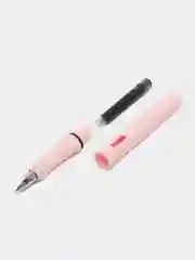 Розовый перьевая ручка в футляре для каллиграфии