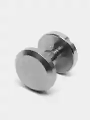 Серебряный винт ременной, 10 шт