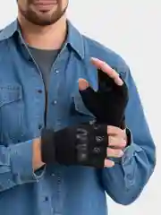 Угольный перчатки тактические, защитные с пальцами и без пальцев
