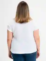Белый футболка женская
