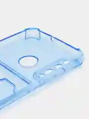 Синий меланж чехол для Huawei Honor 10i/20E, Хонор 10ай/е, с отсеком для карт, картхолдер, защита углов
