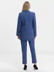 Синий костюм классический деловой женский Blazer