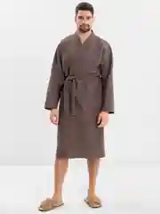 Халат банный мужской вафельный, Lilians