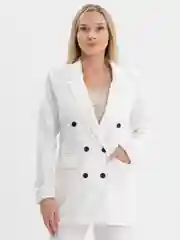 Белый костюм классический деловой женский Blazer