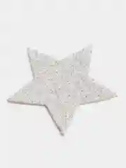 Серебряный звезды для рукоделия из фоамирана, 45-25 мм, 25 шт