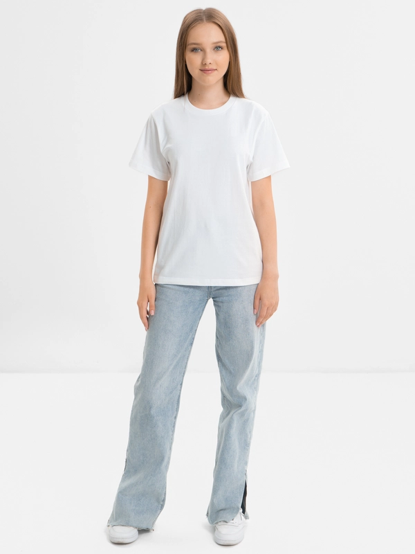 Футболка женская, мужская базовая, больших размеров, oversize, хлопковая