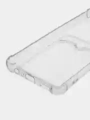 Прозрачный силиконовый чехол для Honor X7 (Хонор Х7), с карманом для карт, прозрачный