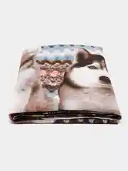 Медный полотенце вафельное пляжное в размерах 60х150 см, 80 х 150, 100х150 см с яркими рисунками