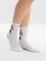 Белый носки женские