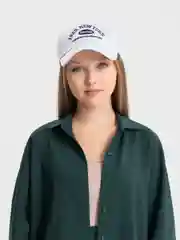 Белый бейсболка, унисекс