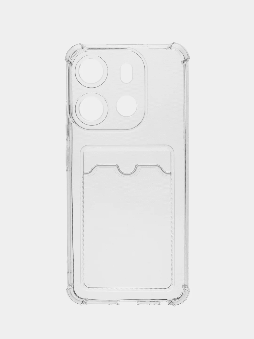 Прозрачный чехол для Tecno Spark Go 2023 / Pop 7 / infinix Smart 7, прозрачный, силиконовый