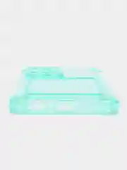 Бирюзовый чехол для Xiaomi Redmi Note 12 5G, Poco X5 (Сяоми Нот 12 5Г, Поко Х5), прозрачный