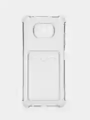 Серый чехол для Xiaomi Poco X3, Poco X3 NFS, Poco X3 Pro (Сяоми Поко Х3, Поко Х3 Про) прозрачный