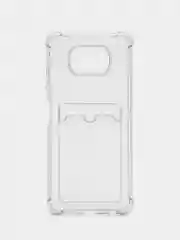 Серый чехол для Xiaomi Poco X3, Poco X3 NFS, Poco X3 Pro (Сяоми Поко Х3, Поко Х3 Про) прозрачный