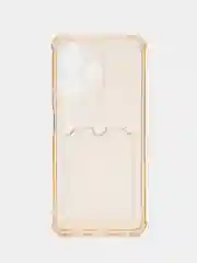 Бежевый силиконовый чехол для Infinix HOT 30i  ( Инфиникс Хот 30 ай ) , прозрачный